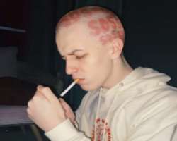 Cam Kirkham smoking
